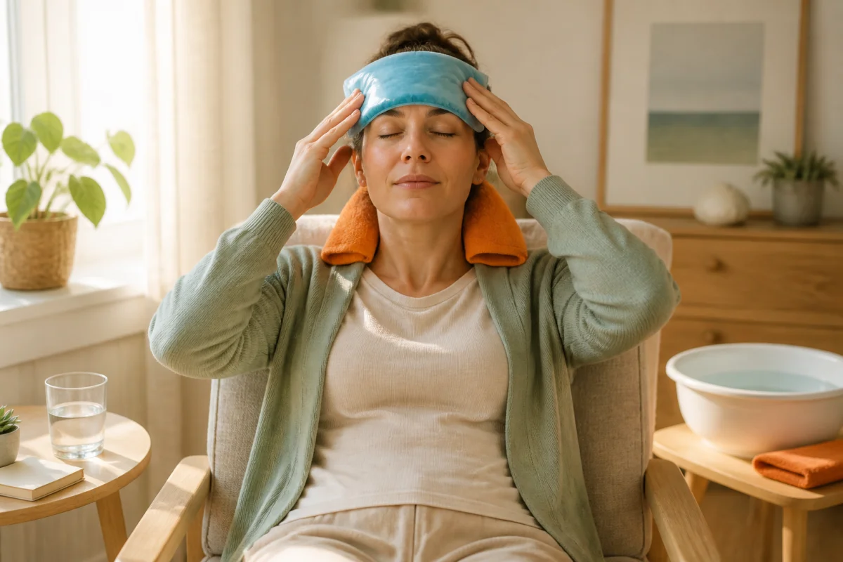 Chaud ou froid pour une migraine, que choisir